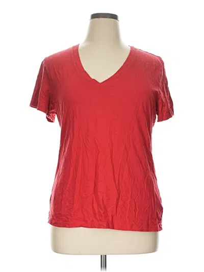 Pre-owned Universal Thread Short Sleeve T-shirt In Red