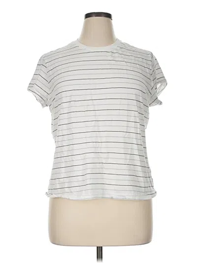 Pre-owned Universal Thread Short Sleeve T-shirt In Silver