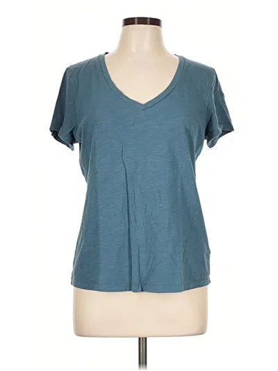 Pre-owned Universal Thread Short Sleeve T-shirt In Teal