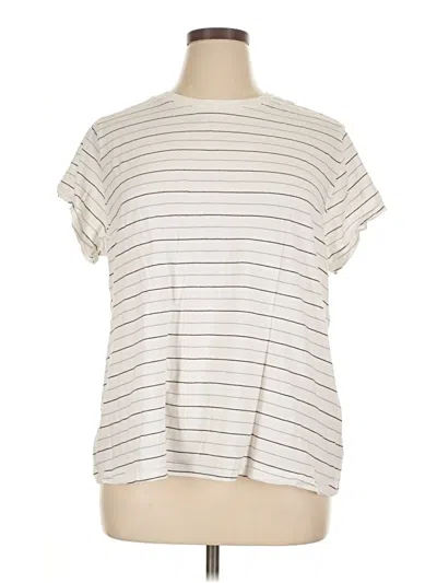 Pre-owned Universal Thread Short Sleeve T-shirt In White