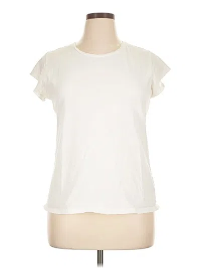 Pre-owned Universal Thread Short Sleeve T-shirt In White