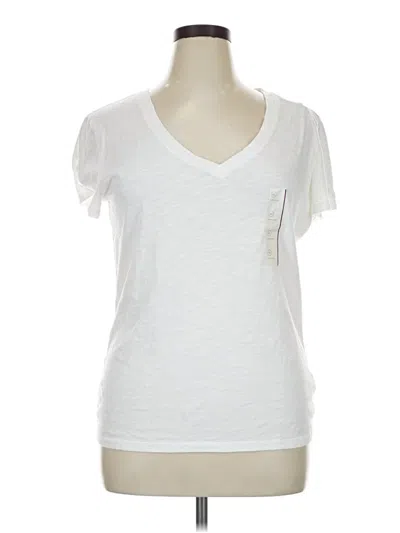 Pre-owned Universal Thread Short Sleeve T-shirt In White
