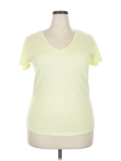 Pre-owned Universal Thread Short Sleeve T-shirt In Yellow