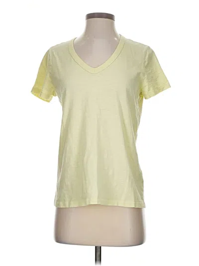 Pre-owned Universal Thread Short Sleeve T-shirt In Yellow