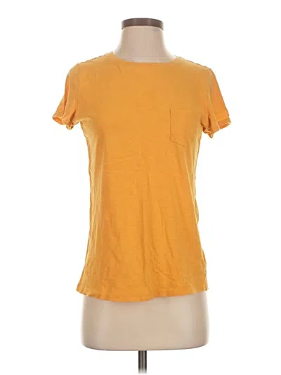 Pre-owned Universal Thread Short Sleeve T-shirt In Yellow
