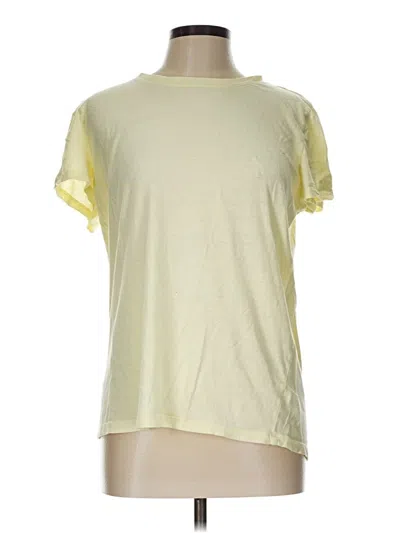 Pre-owned Universal Thread Short Sleeve T-shirt In Yellow