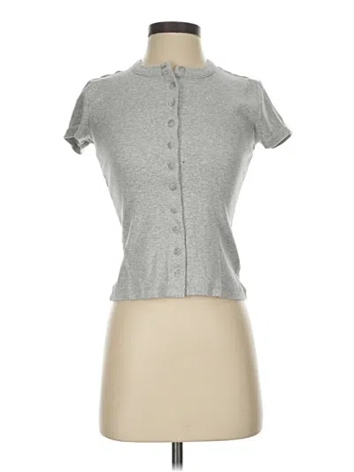 Pre-owned Universal Thread Short Sleeve Turtleneck In Gray