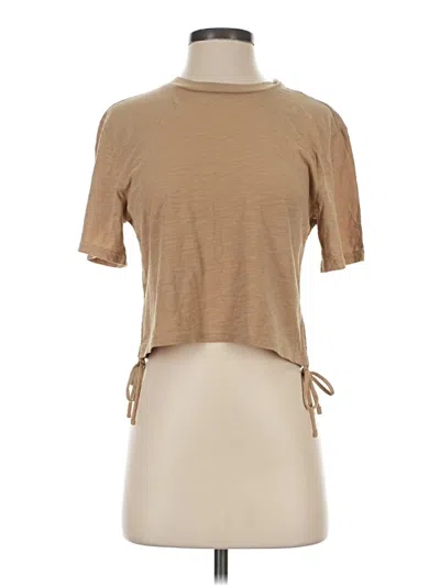 Universal Thread Short Sleeve Turtleneck In Tan