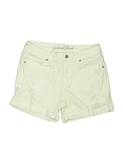Pre-owned Universal Thread Shorts In Ivory