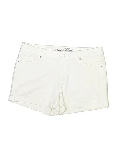 Pre-owned Universal Thread Shorts In Ivory