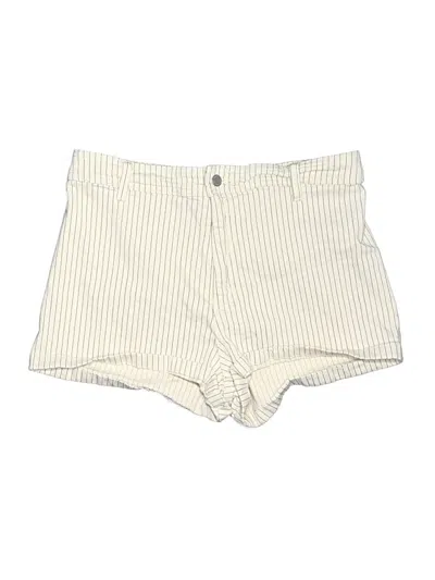 Pre-owned Universal Thread Shorts In Ivory