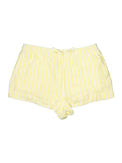 Pre-owned Universal Thread Shorts In Yellow