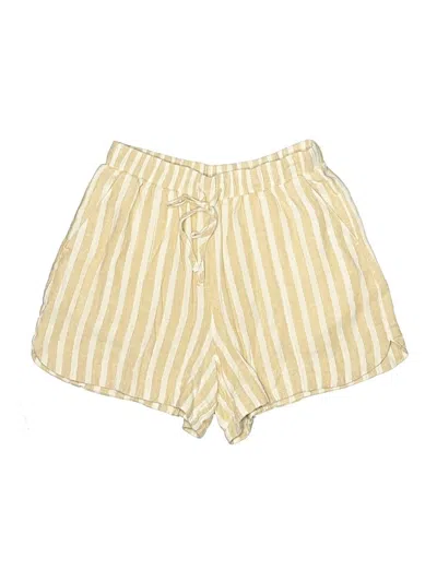 Pre-owned Universal Thread Shorts In Yellow