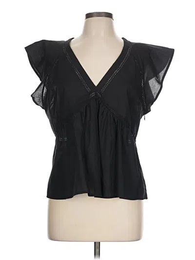 Pre-owned Universal Thread Sleeveless Blouse In Black
