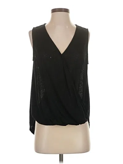 Pre-owned Universal Thread Sleeveless Blouse In Black