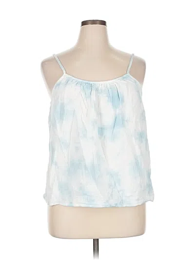 Pre-owned Universal Thread Sleeveless Blouse In Blue