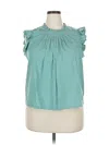 Universal Thread Sleeveless Blouse In Blue