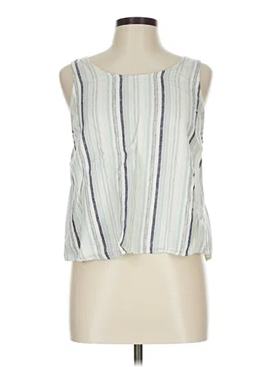 Pre-owned Universal Thread Sleeveless Blouse In Blue