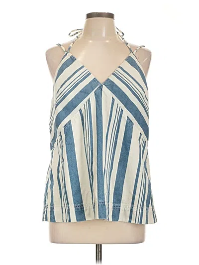 Pre-owned Universal Thread Sleeveless Blouse In Blue