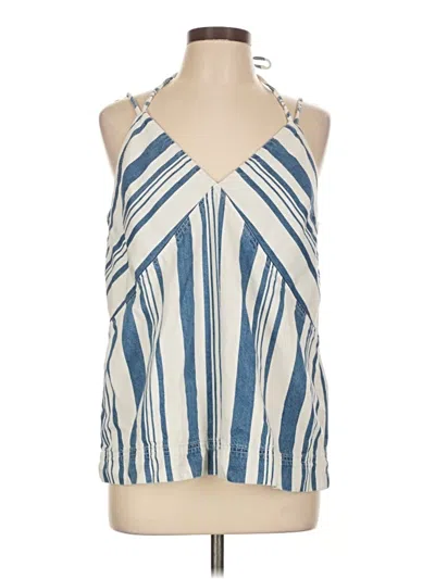 Pre-owned Universal Thread Sleeveless Blouse In Blue