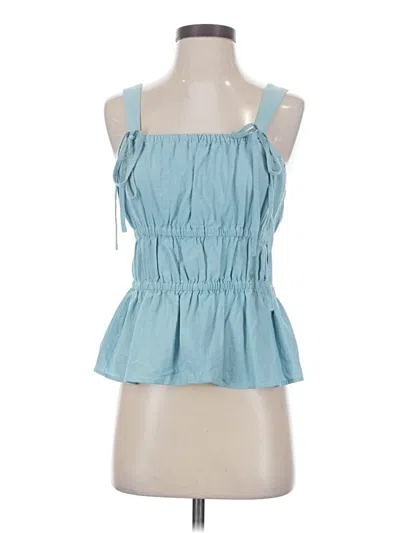 Pre-owned Universal Thread Sleeveless Blouse In Blue