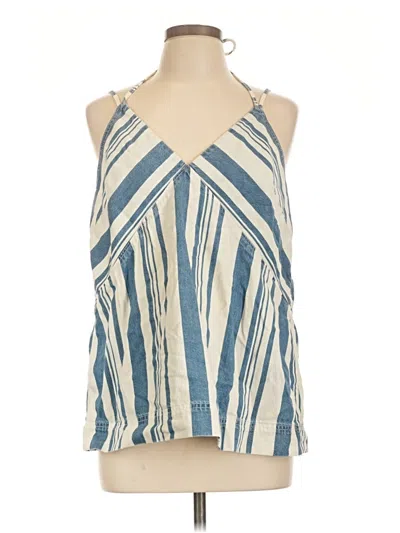 Pre-owned Universal Thread Sleeveless Blouse In Blue