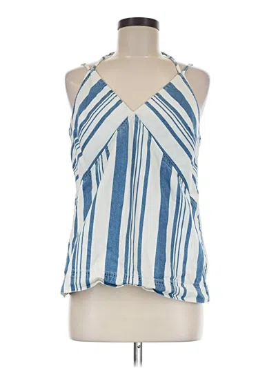 Pre-owned Universal Thread Sleeveless Blouse In Blue