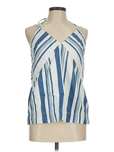Pre-owned Universal Thread Sleeveless Blouse In Blue
