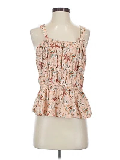 Pre-owned Universal Thread Sleeveless Blouse In Ivory