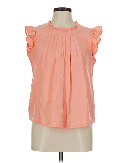 Pre-owned Universal Thread Sleeveless Blouse In Orange
