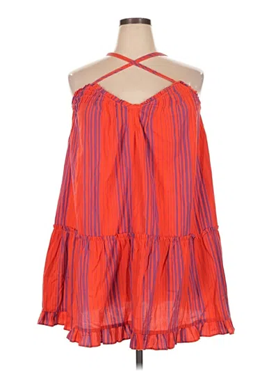 Pre-owned Universal Thread Sleeveless Blouse In Orange