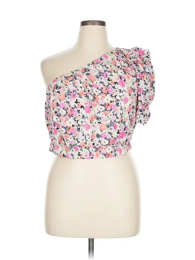Pre-owned Universal Thread Sleeveless Blouse In Pink