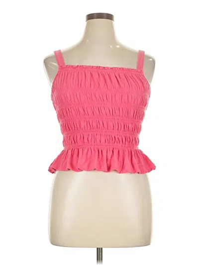 Pre-owned Universal Thread Sleeveless Blouse In Pink