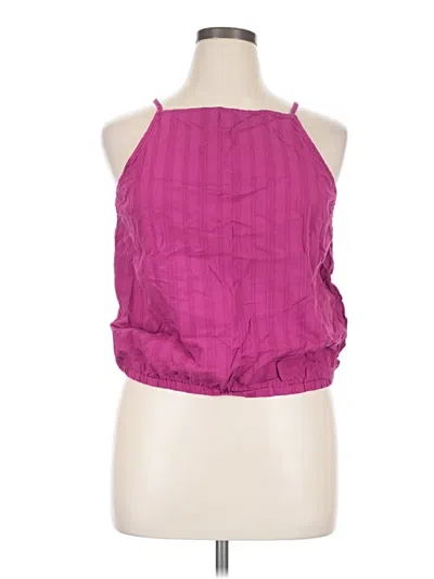 Pre-owned Universal Thread Sleeveless Blouse In Pink