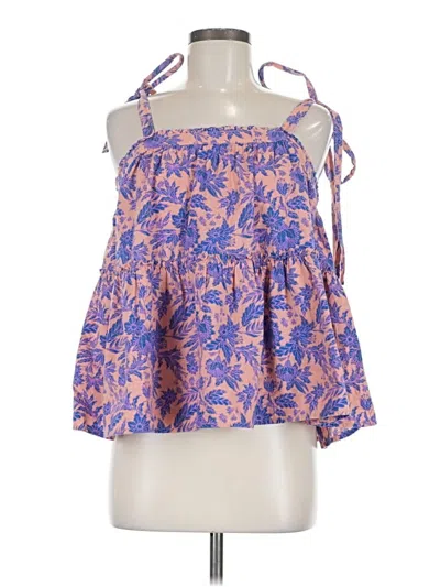 Pre-owned Universal Thread Sleeveless Blouse In Purple
