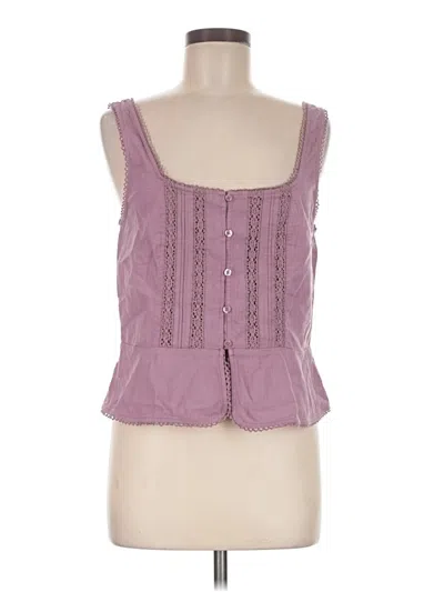 Pre-owned Universal Thread Sleeveless Blouse In Purple