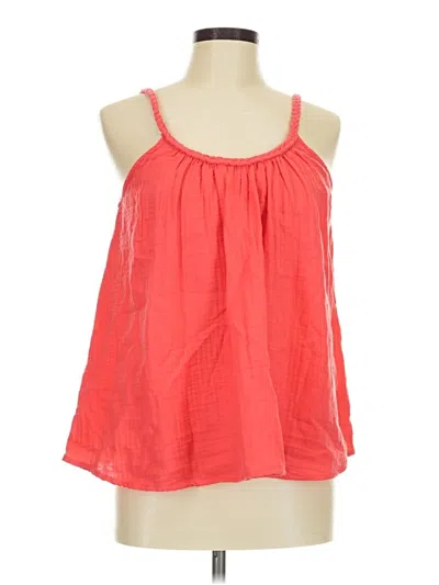 Pre-owned Universal Thread Sleeveless Blouse In Red