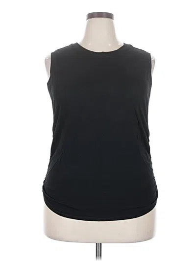 Pre-owned Universal Thread Sleeveless Top Black Boatneck Tops