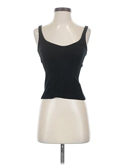 Pre-owned Universal Thread Sleeveless Top Black Sweetheart Neckline Tops