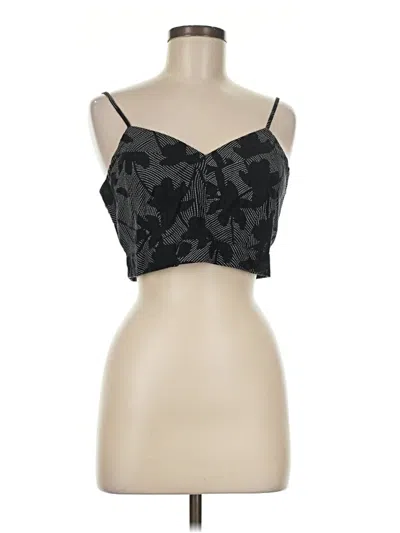 Pre-owned Universal Thread Sleeveless Top Black Sweetheart Neckline Tops