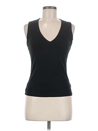 Pre-owned Universal Thread Sleeveless Top Black V-neck Tops