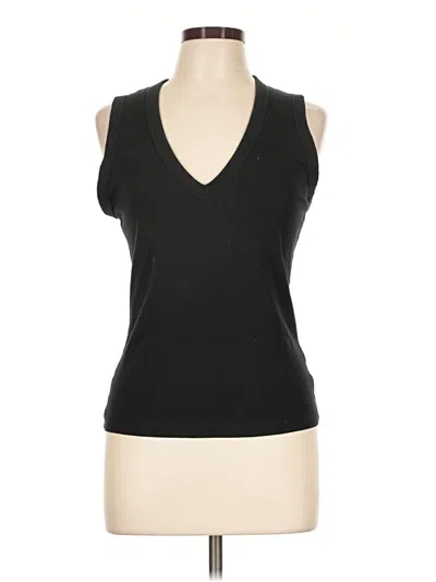 Pre-owned Universal Thread Sleeveless Top Black V-neck Tops