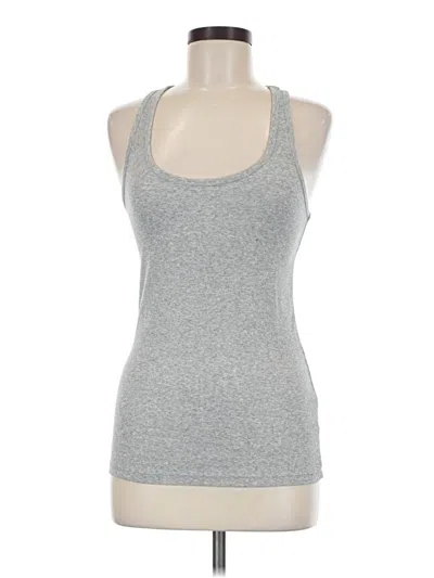 Pre-owned Universal Thread Sleeveless Top Gray Halter Neckline Tops