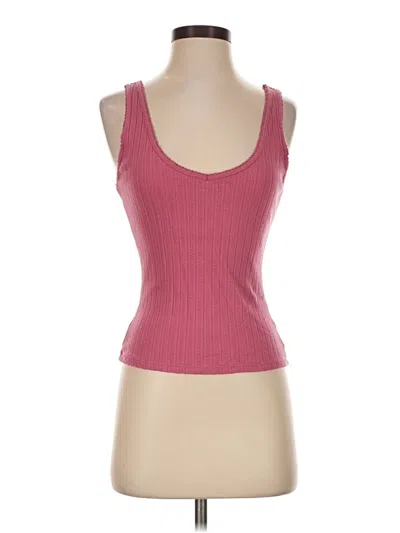 Pre-owned Universal Thread Sleeveless Top Pink Scoop Neck Tops