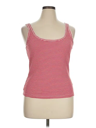 Pre-owned Universal Thread Sleeveless Top Red Sweetheart Neckline Tops
