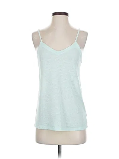 Pre-owned Universal Thread Sleeveless Top Teal Sweetheart Neckline Tops In Blue