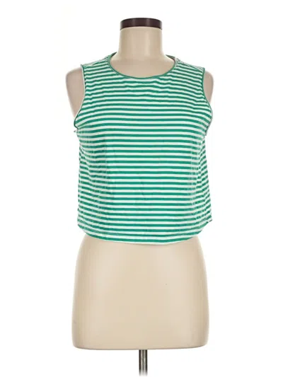 Pre-owned Universal Thread Sleeveless T-shirt In Green