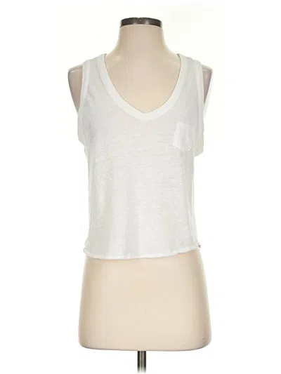 Pre-owned Universal Thread Sleeveless T-shirt In Ivory