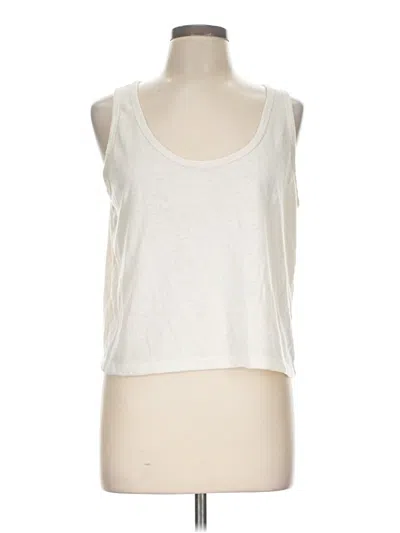 Pre-owned Universal Thread Sleeveless T-shirt In Ivory