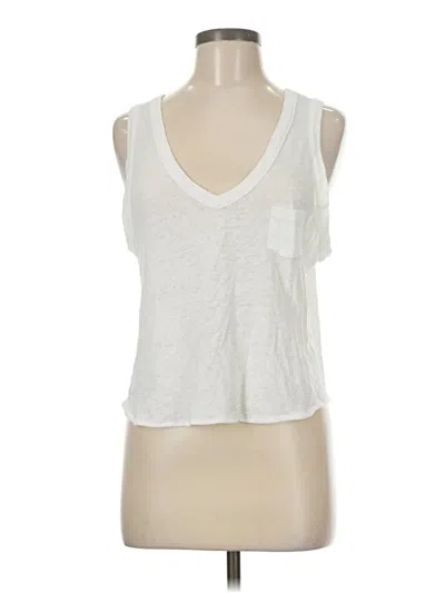 Pre-owned Universal Thread Sleeveless T-shirt In White